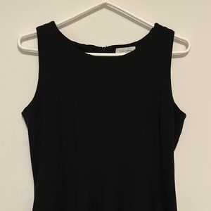 Black fitted Calvin Klein sleeveless dress Sz 10